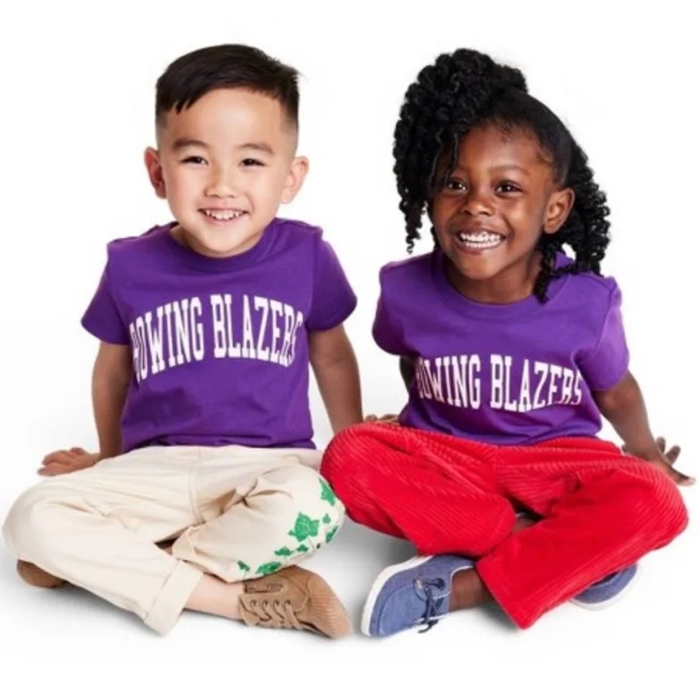 Rowing Blazers Classic Purple Short Sleeve Shirt - Unisex